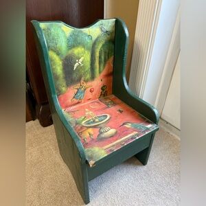 Vintage Handmade Pouting Chair